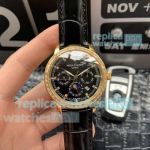 Swiss Grade Copy Patek Philippe Complications Gold Diamond Watch